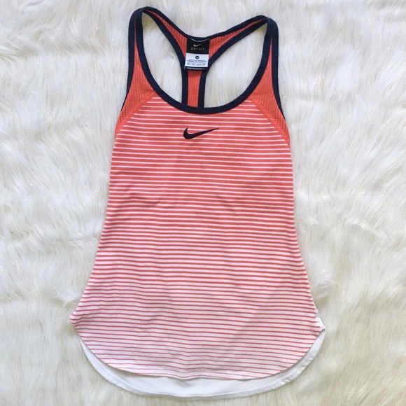 Nike Tops - Nike Dri-Fit Red White & Blue Racerback Tank Top